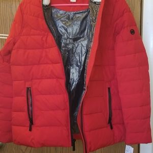 ❤❄ Michael Kors puffer red winter jacket